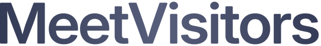 MeetVisitors Logo Wordmark